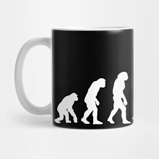 Evolution of volleyball Mug